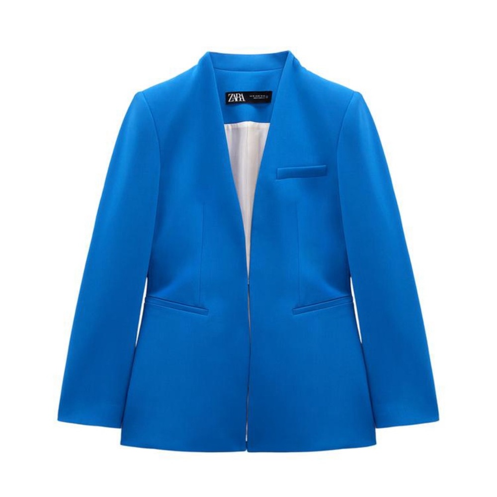 Cobalt blue blazer
